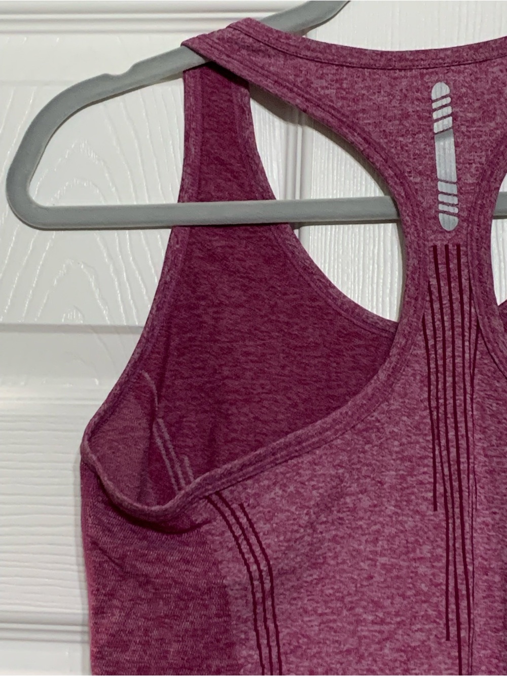 bcg Raspberry Heather Racerback Tank - Picture 8 of 11